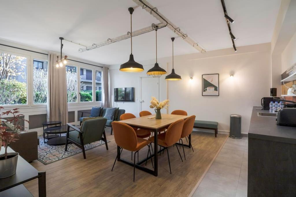 Brand New Flat For 8 People, 3 Bedrooms Párizs Kültér fotó