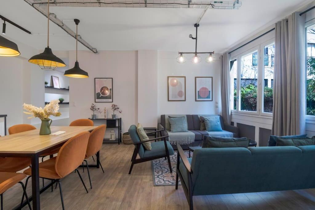 Brand New Flat For 8 People, 3 Bedrooms Párizs Kültér fotó